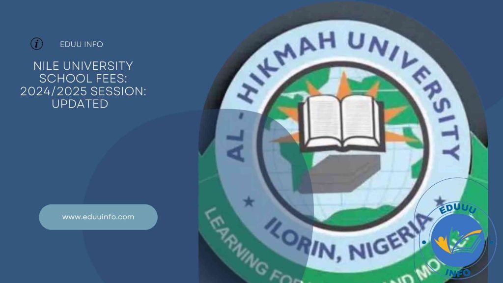 Al Hikmah University School Fees 2024/2025 Session: Updated 