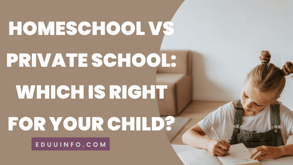 Homeschool vs Private School