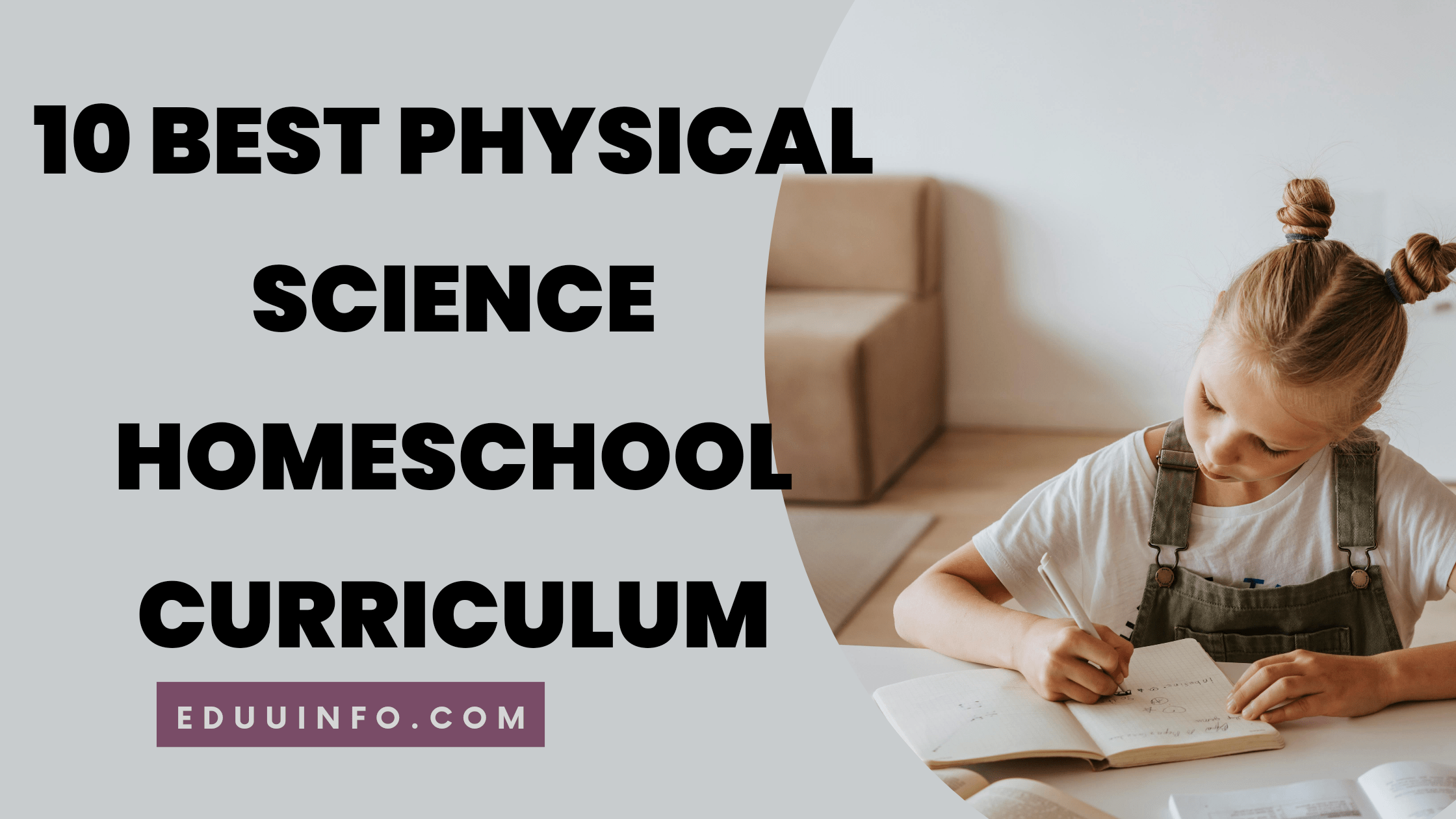 physical science homeschool curriculum