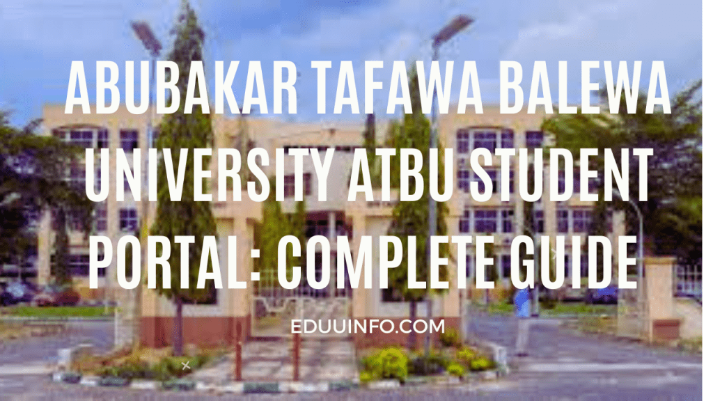 ATBU student portal