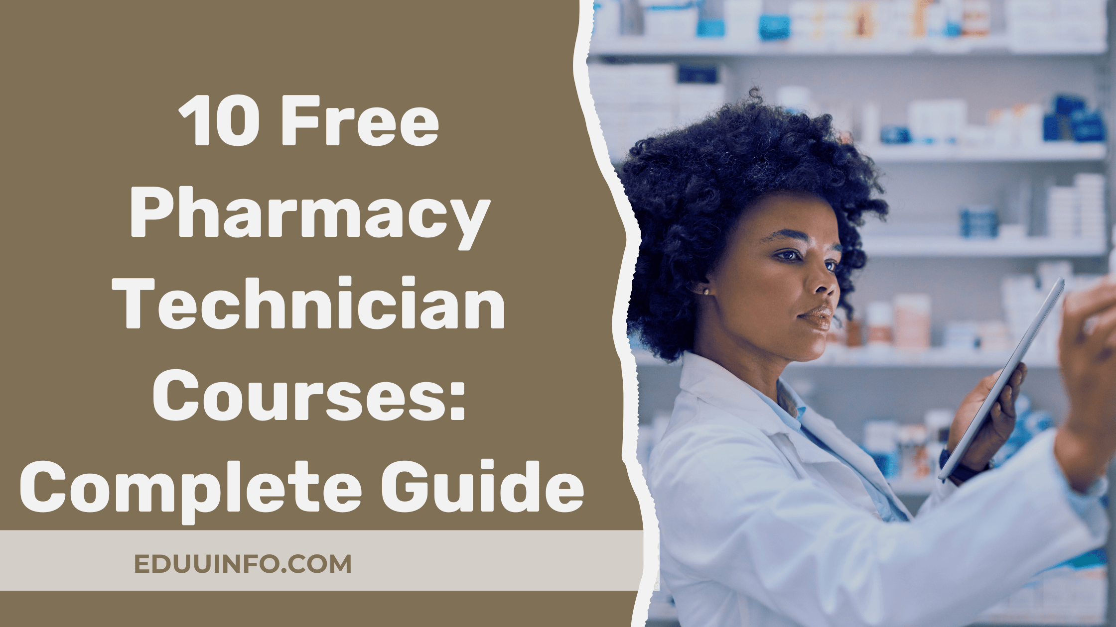 free online pharmacy technician course