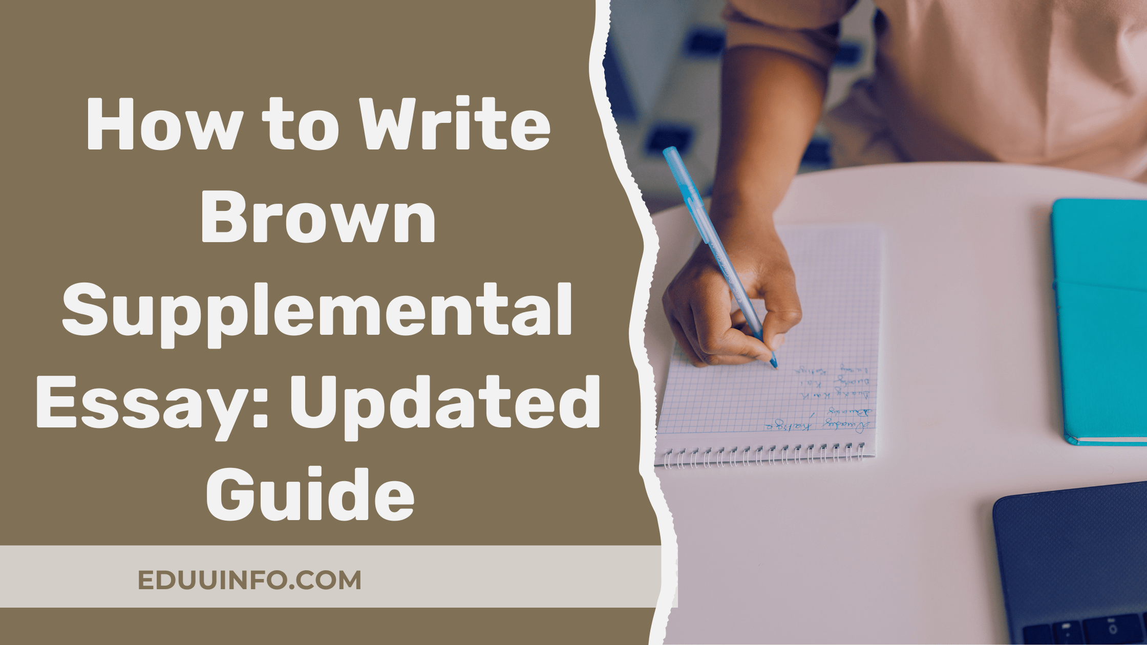 how to write brown supplemental essays